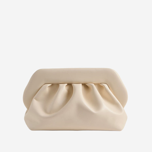 Vegan Fabric Bag White Handbags