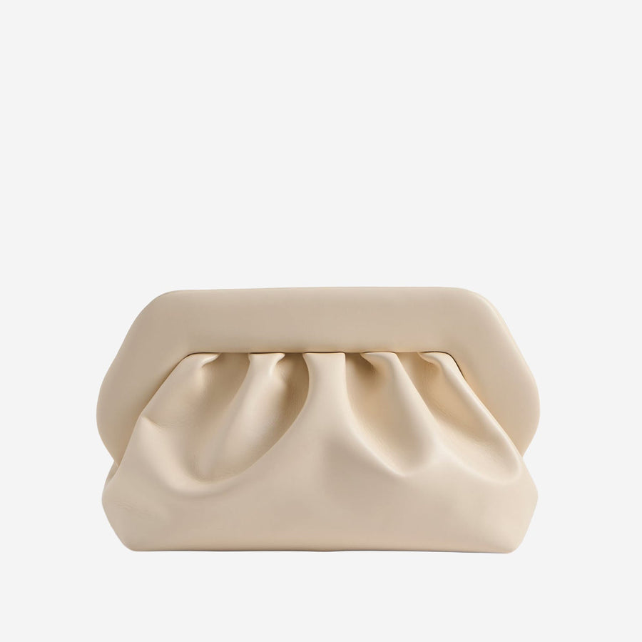 Vegan Fabric Bag White Handbags