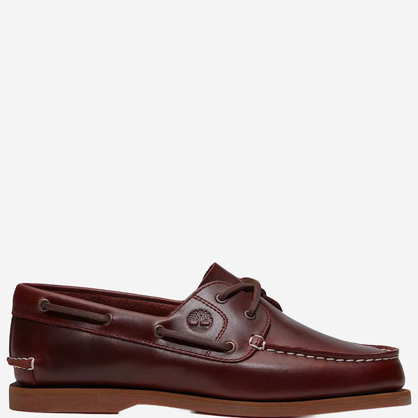 Loafers Classic Boat Leather Bordeaux