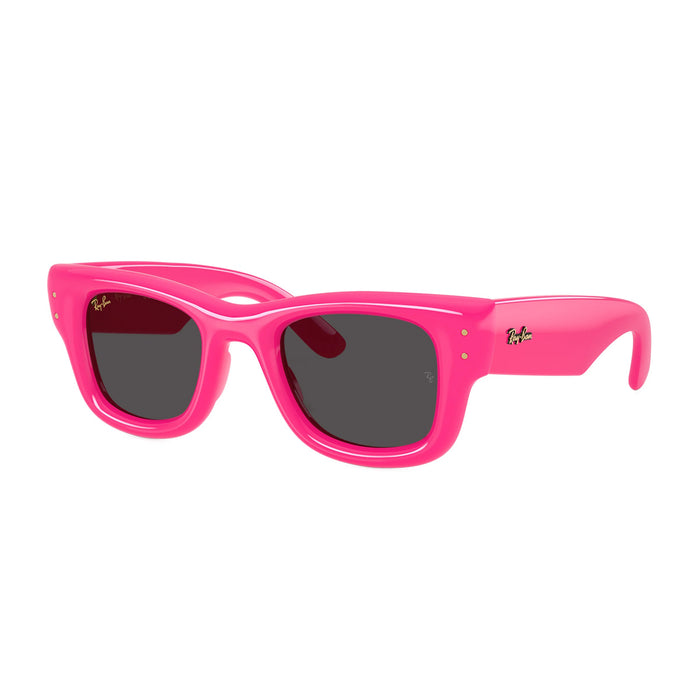 Rayban RB4940 Wayfarer Puffer by Asap Rocky 683287 Lucido Fucsia Nylon Occhiali Da Sole