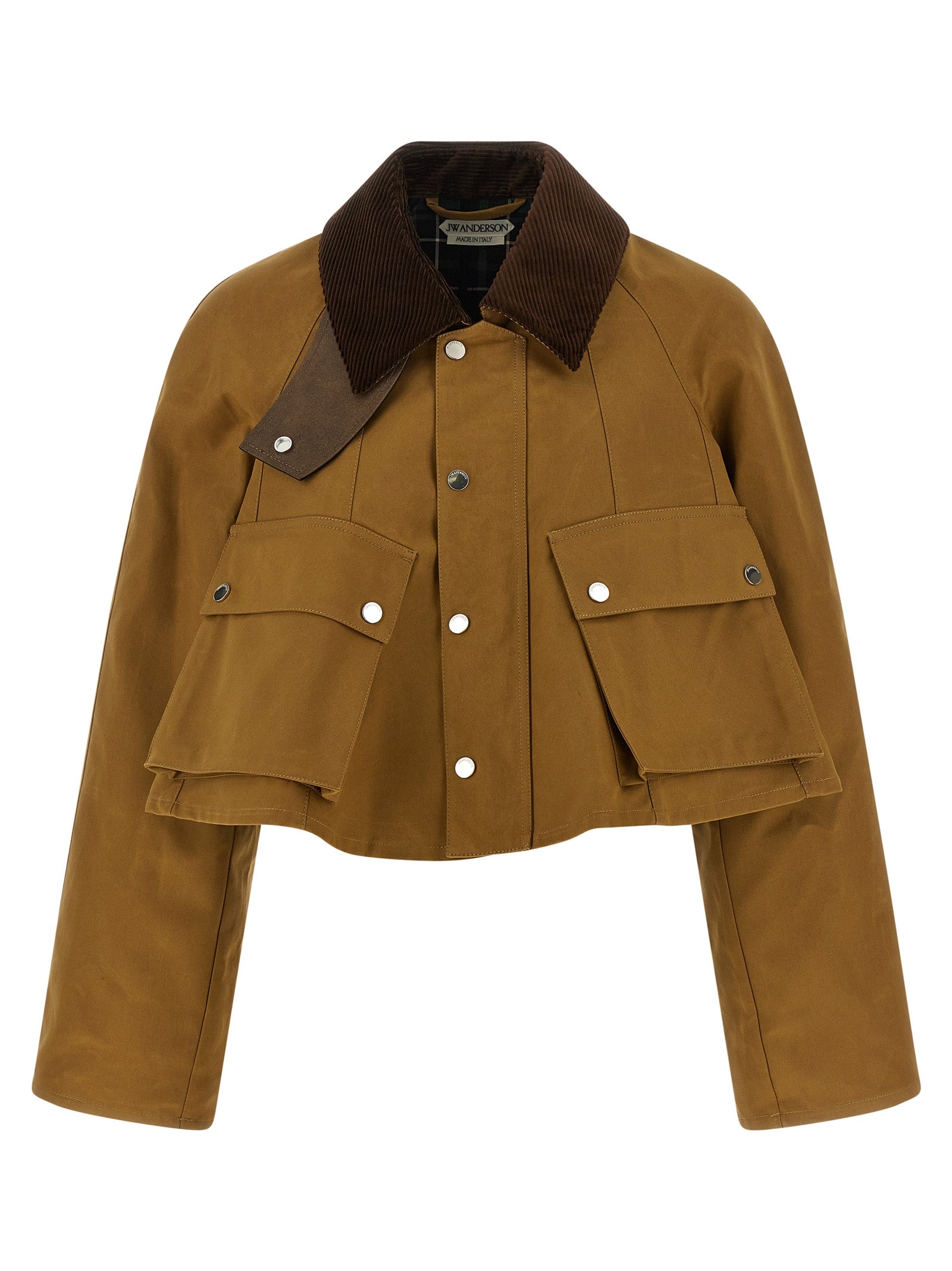 Barn jacket Brown Cotton Down Jacket, Parka, Casual