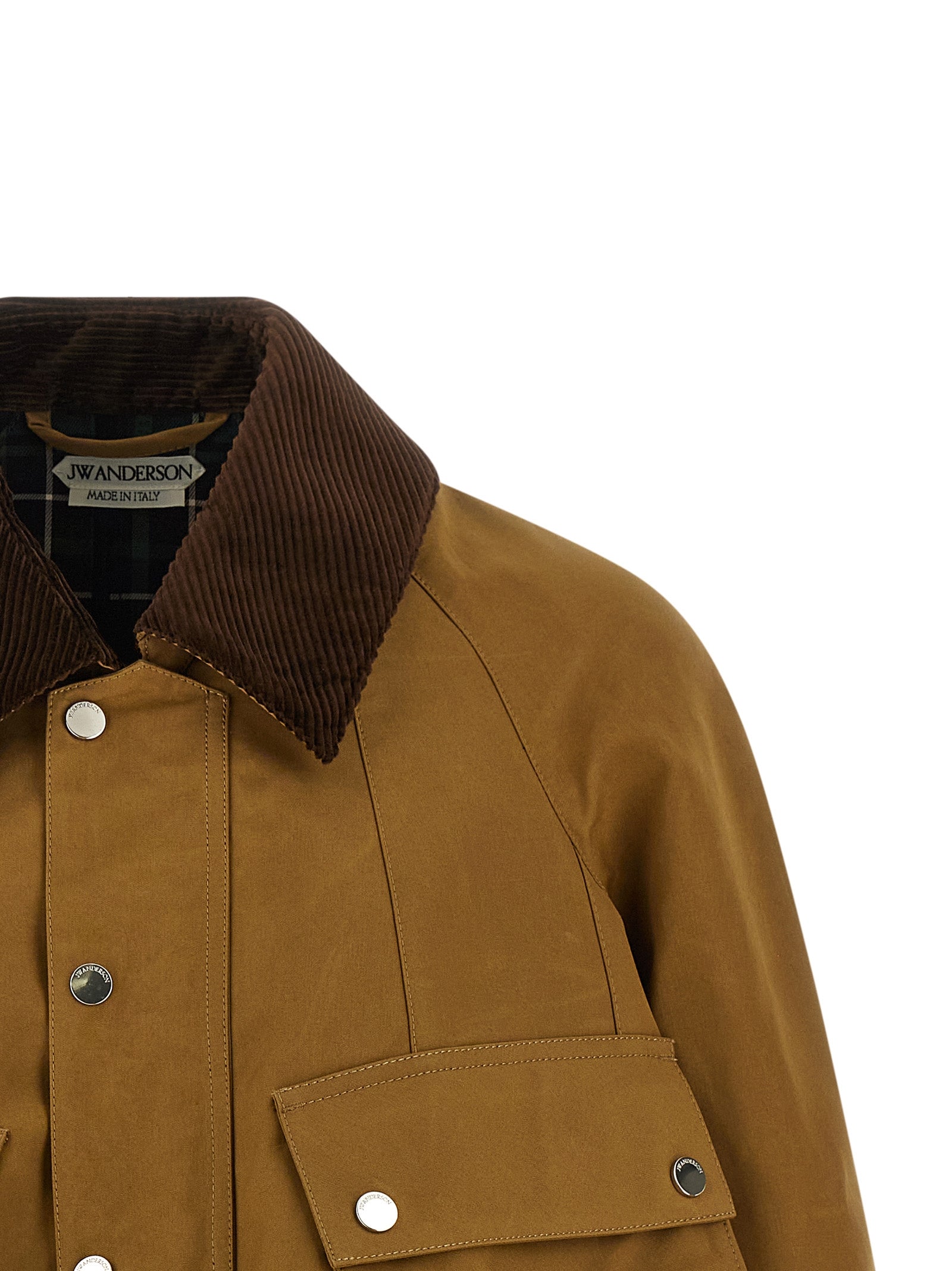 Barn jacket Brown Cotton Down Jacket, Parka, Casual