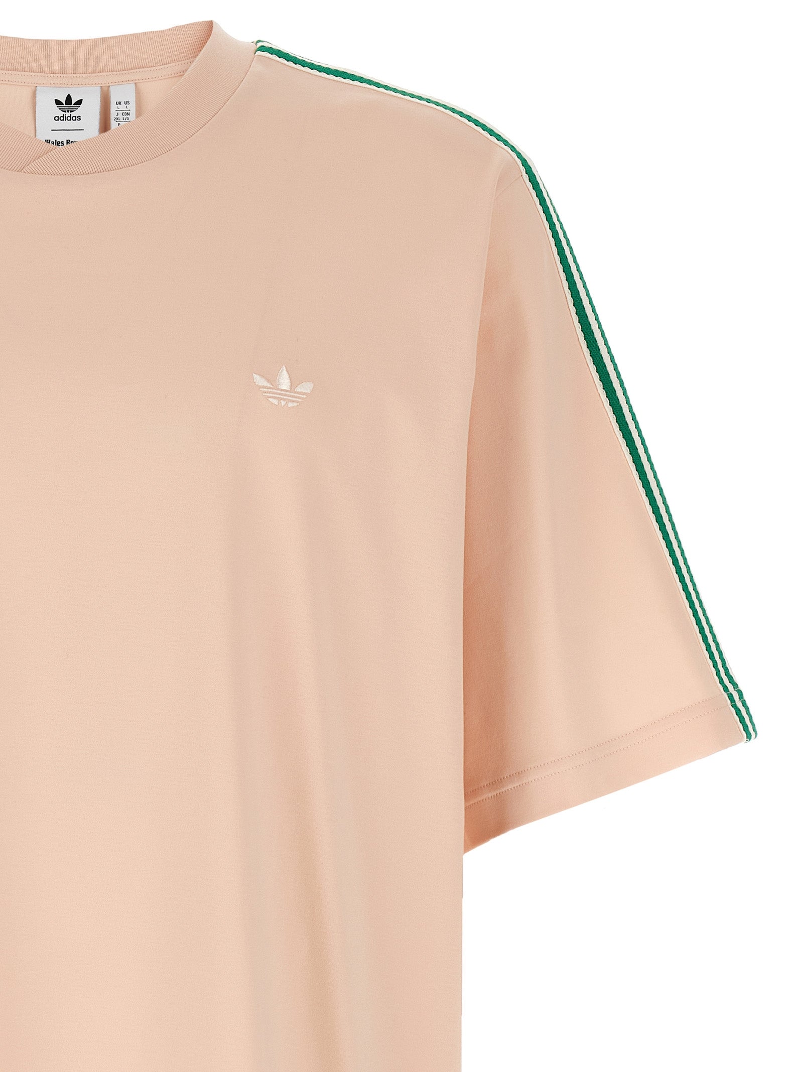 T-shirt Adidas Originals by WB Pink Calfskin Leather (bos Taurus)