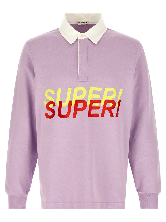 Super polo shirt Purple Cotton