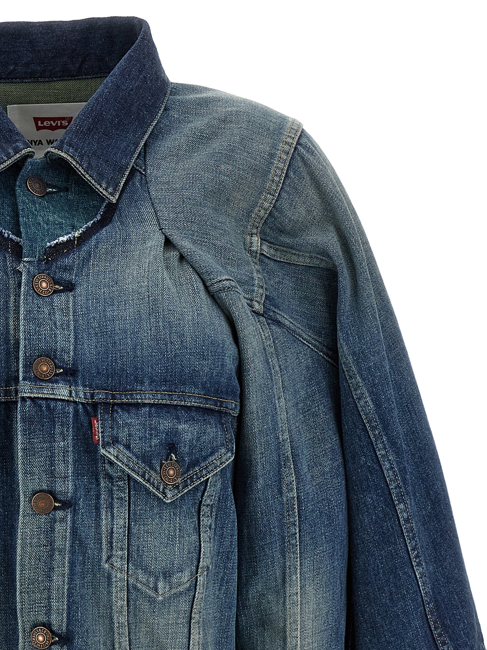 Junya Watanabe x Levis® denim jacket Blue Cotton Down Jacket, Parka, Casual