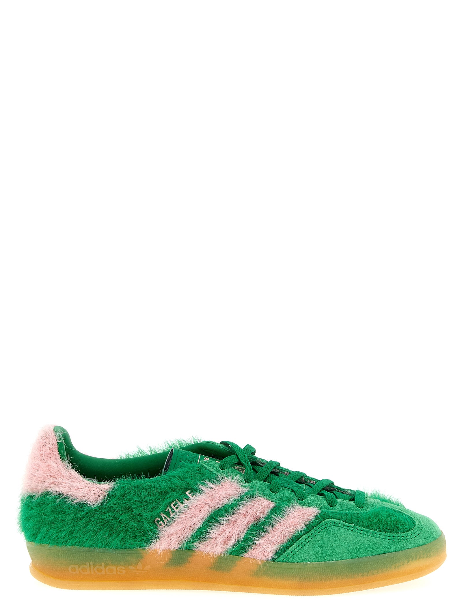 Gazelle Indoor sneakers Green Calfskin Leather (bos Taurus)