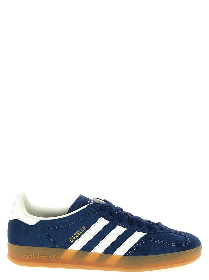Gazelle Indoor sneakers Blue Calfskin Leather (bos Taurus)