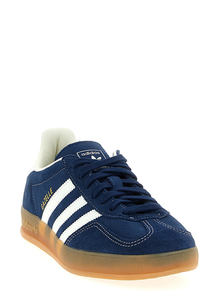 Gazelle Indoor sneakers Blue Calfskin Leather (bos Taurus)