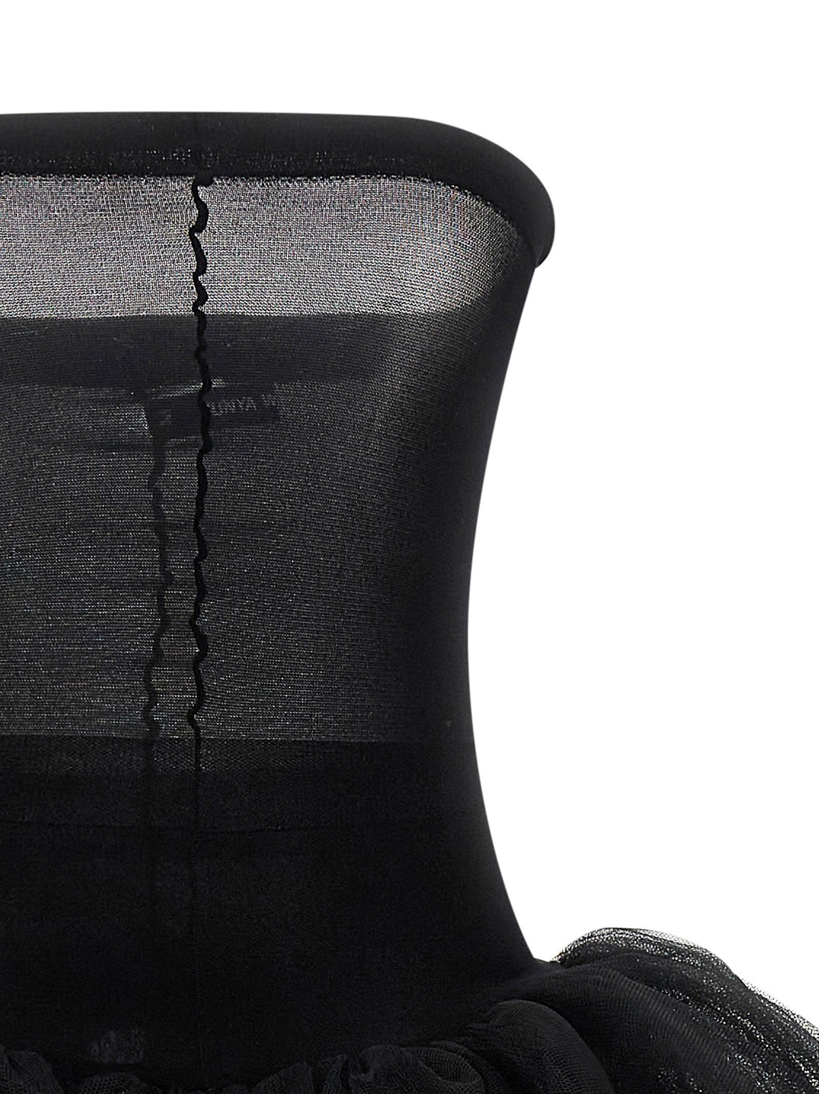 Tulle Dress Black Nylon