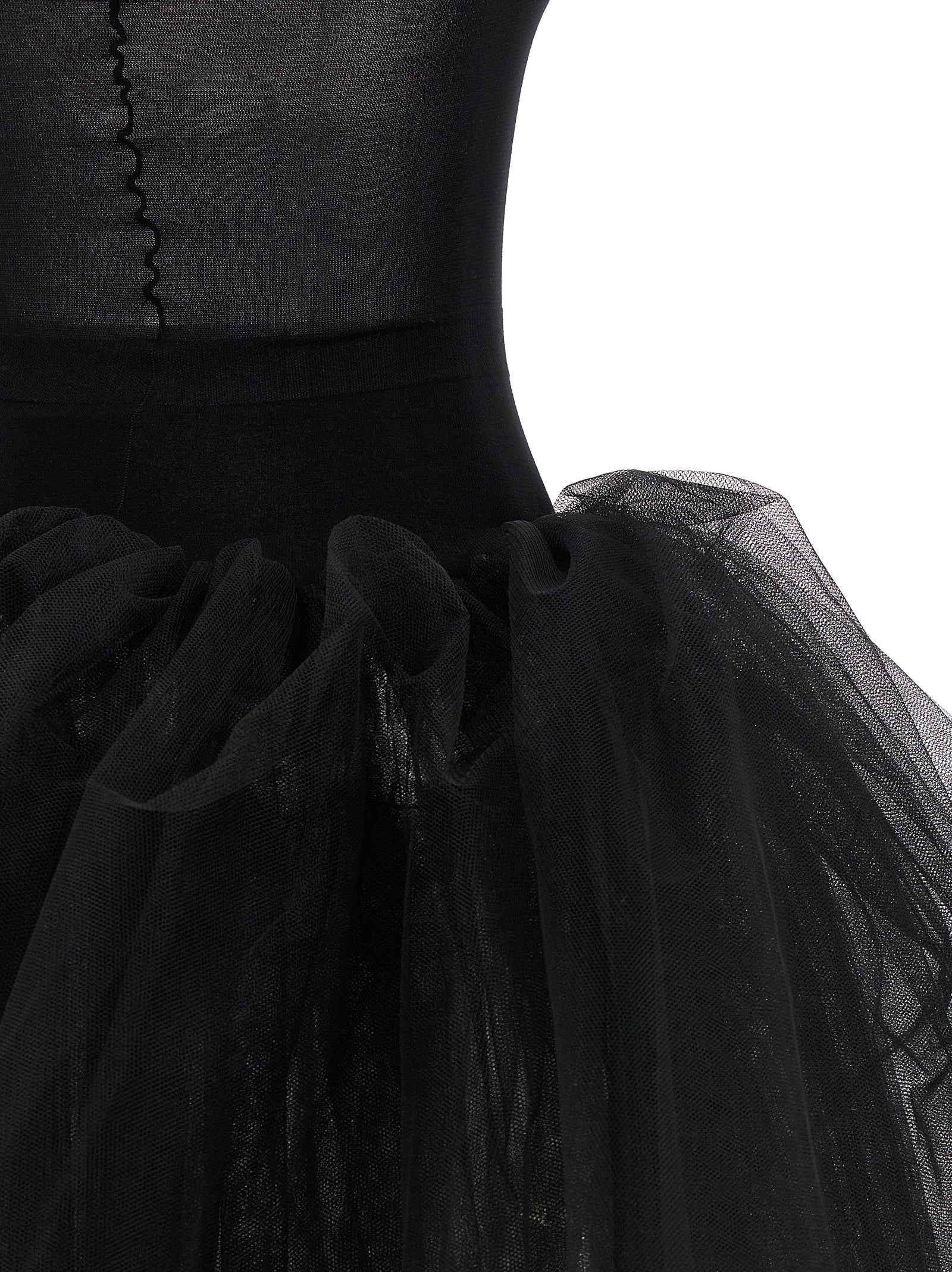 Tulle Dress Black Nylon