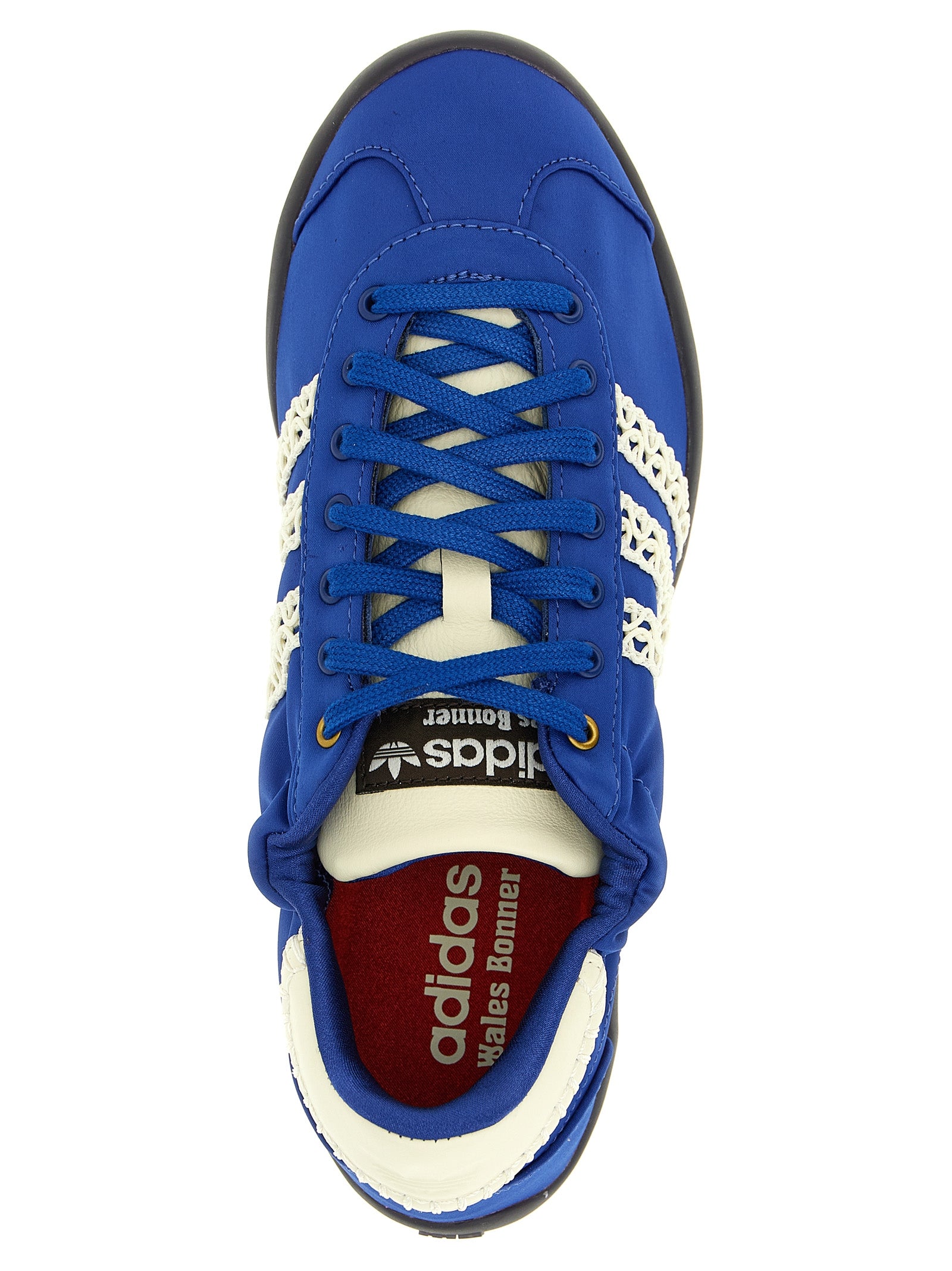 Karintha Lo Satin sneakers Adidas by WalesBonner Blue Textile