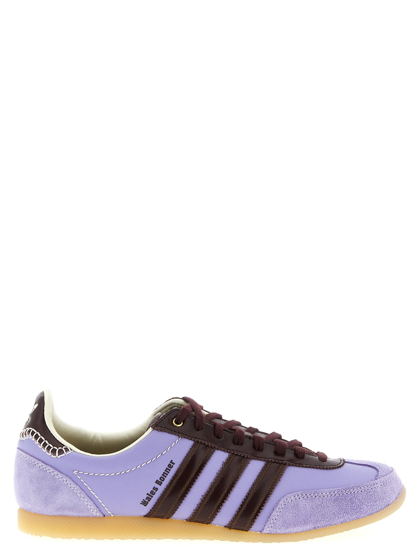 Japan sneakers Adidas Originals by Wales Bonner Purple Calfskin Leather (bos Taurus)