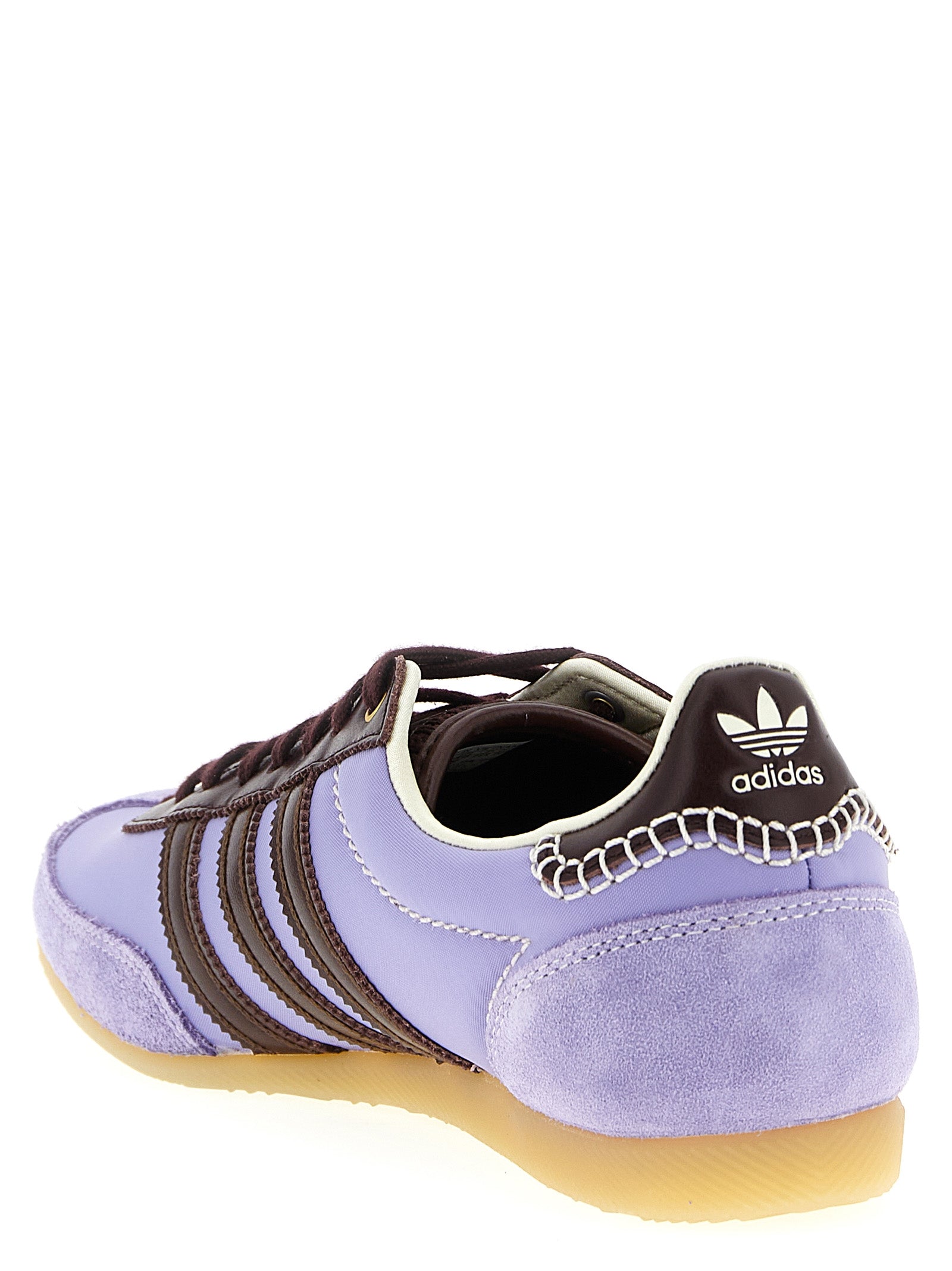 Japan sneakers Adidas Originals by Wales Bonner Purple Calfskin Leather (bos Taurus)