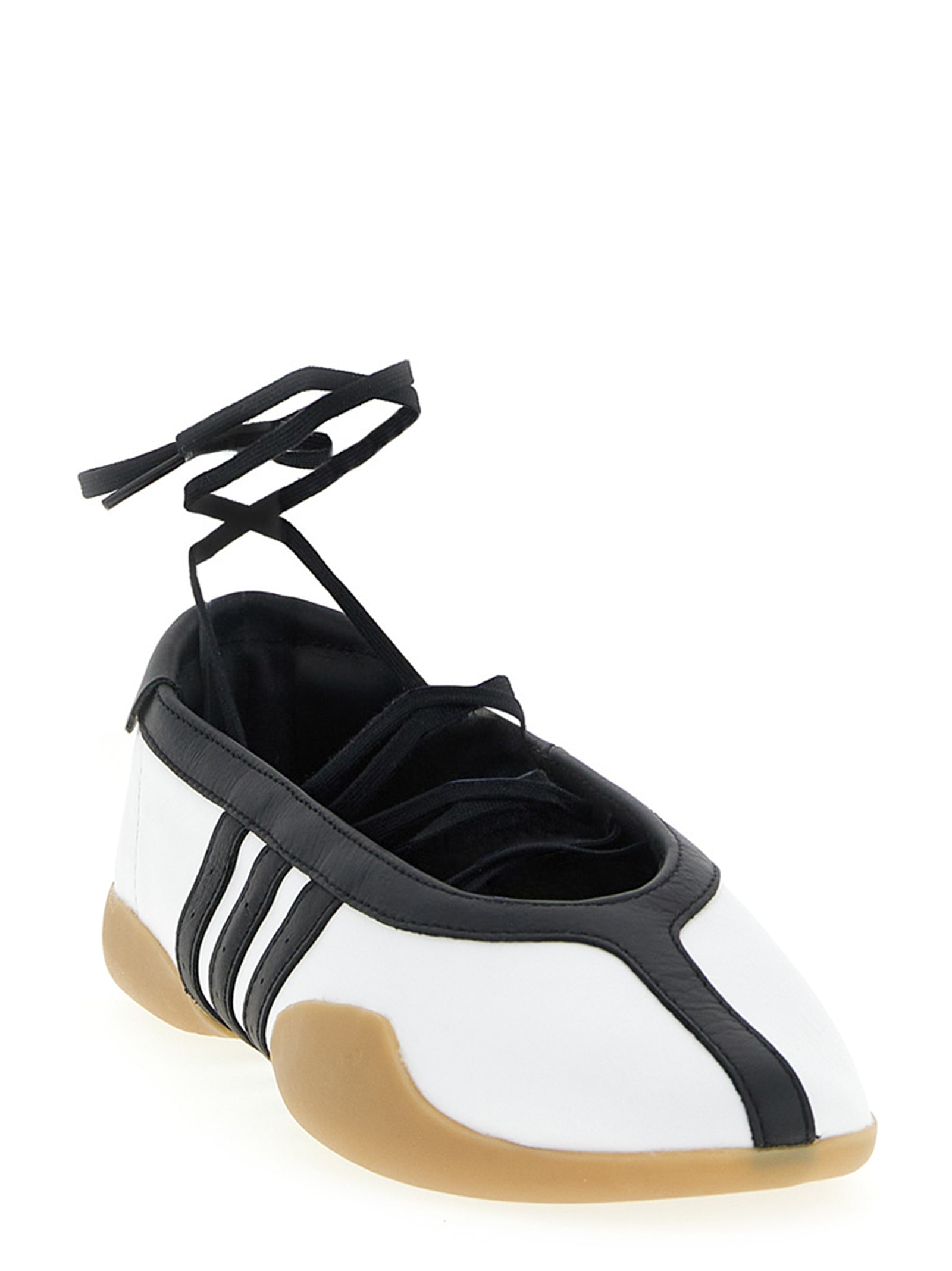 Taekwondo Mei ballet flats White/black Flat Shoes