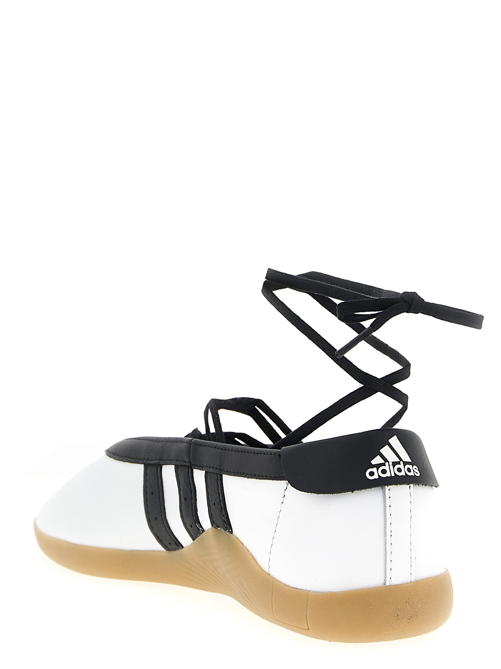 Taekwondo Mei ballet flats White/black Flat Shoes