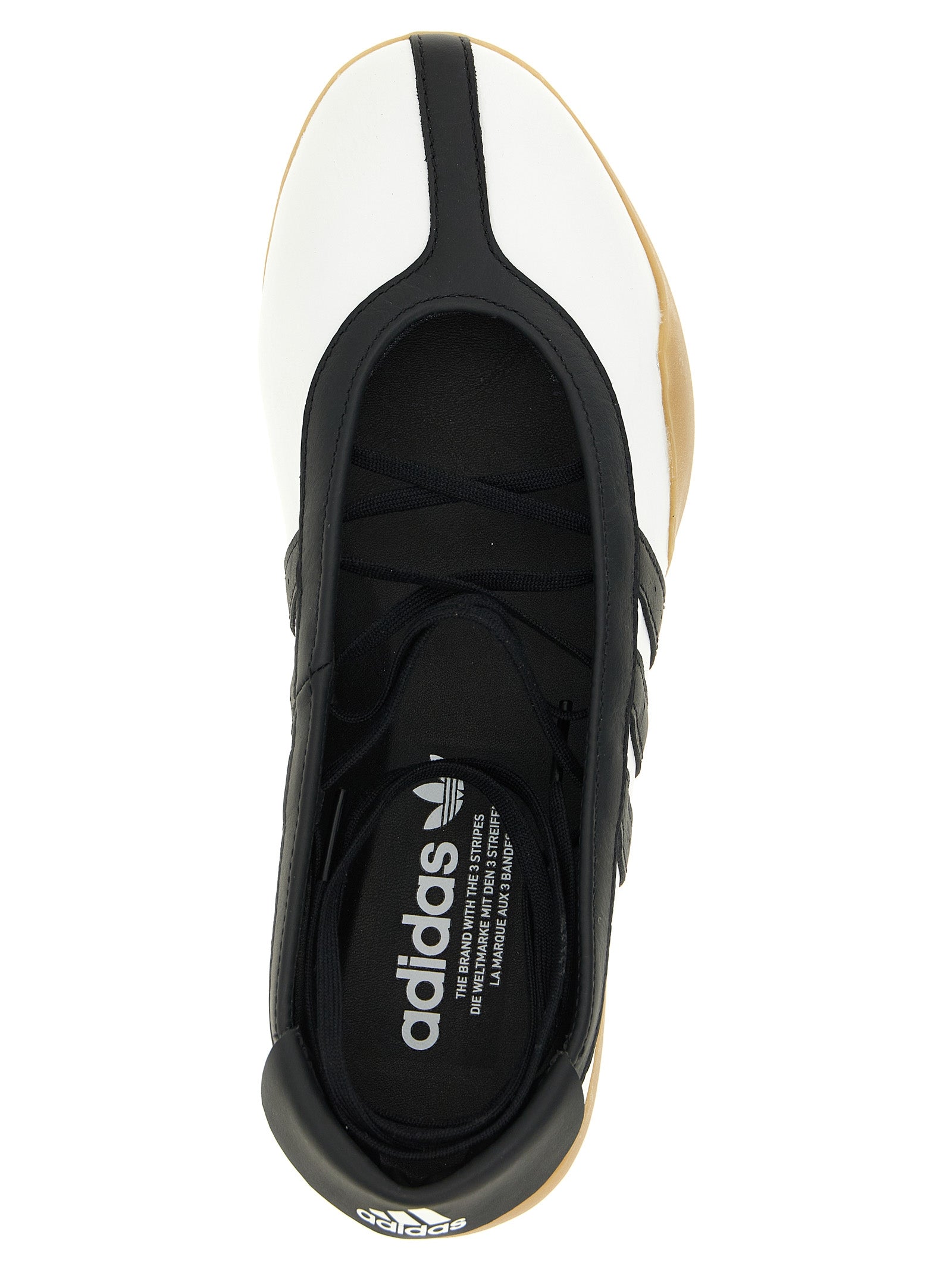 Taekwondo Mei ballet flats White/black Flat Shoes