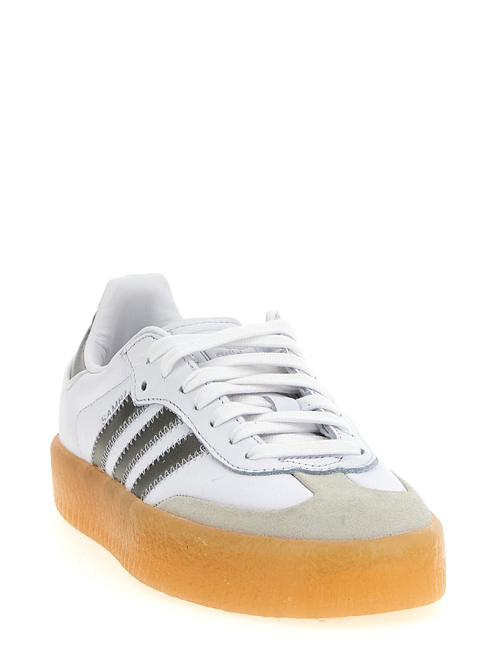 Sambae sneakers Silver Calfskin Leather (bos Taurus)