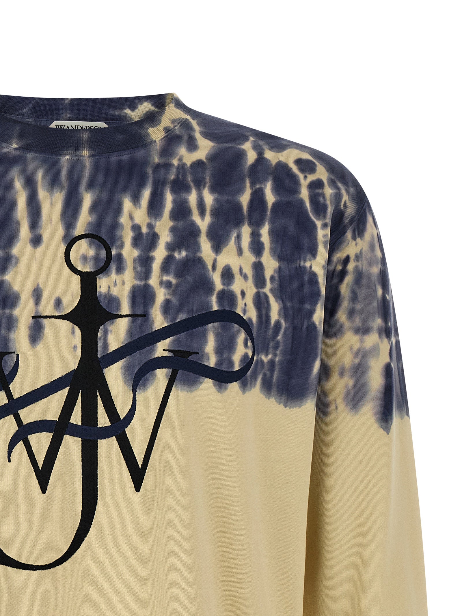 Ribbon Anchor tie-dye T-shirt Multicolor Cotton