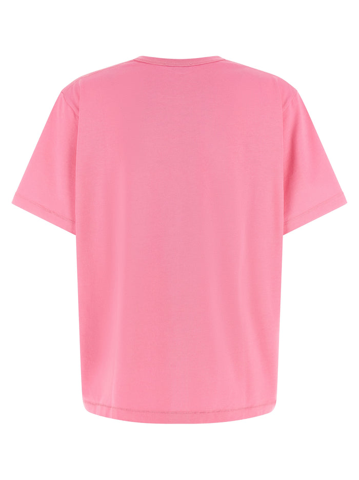Ribbon Anchor T-shirt Pink Cotton