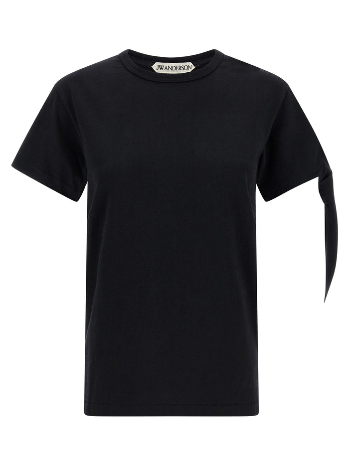 Knot T-shirt Black Cotton