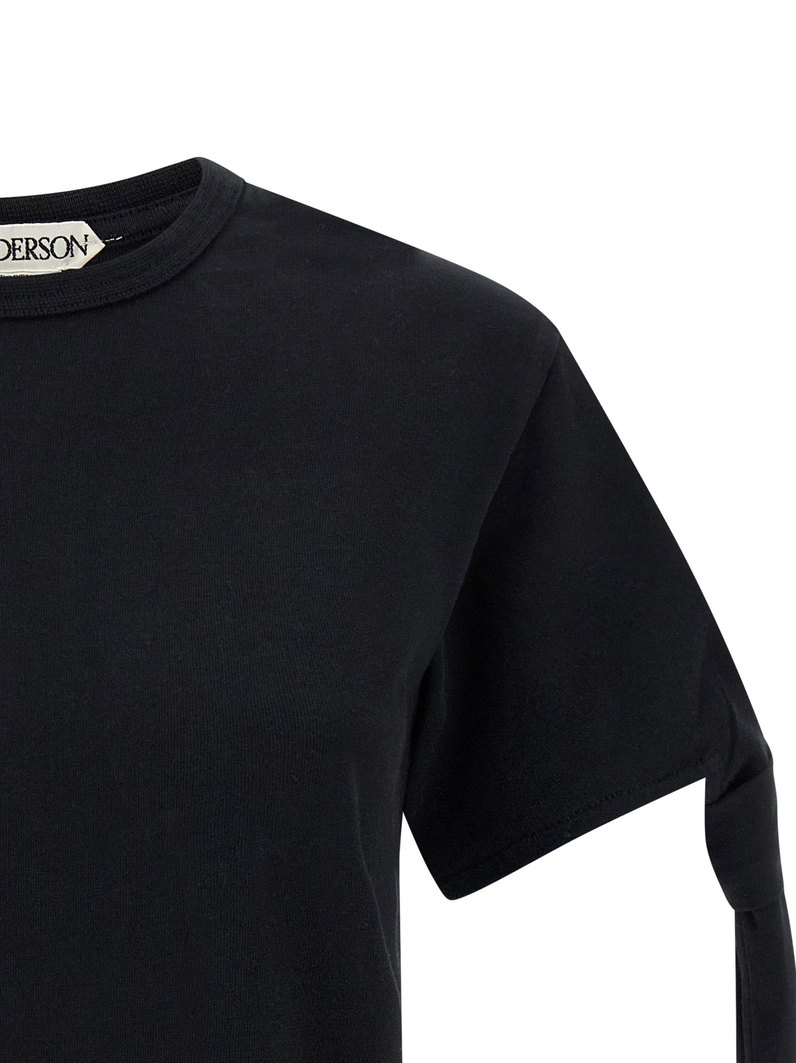 Knot T-shirt Black Cotton