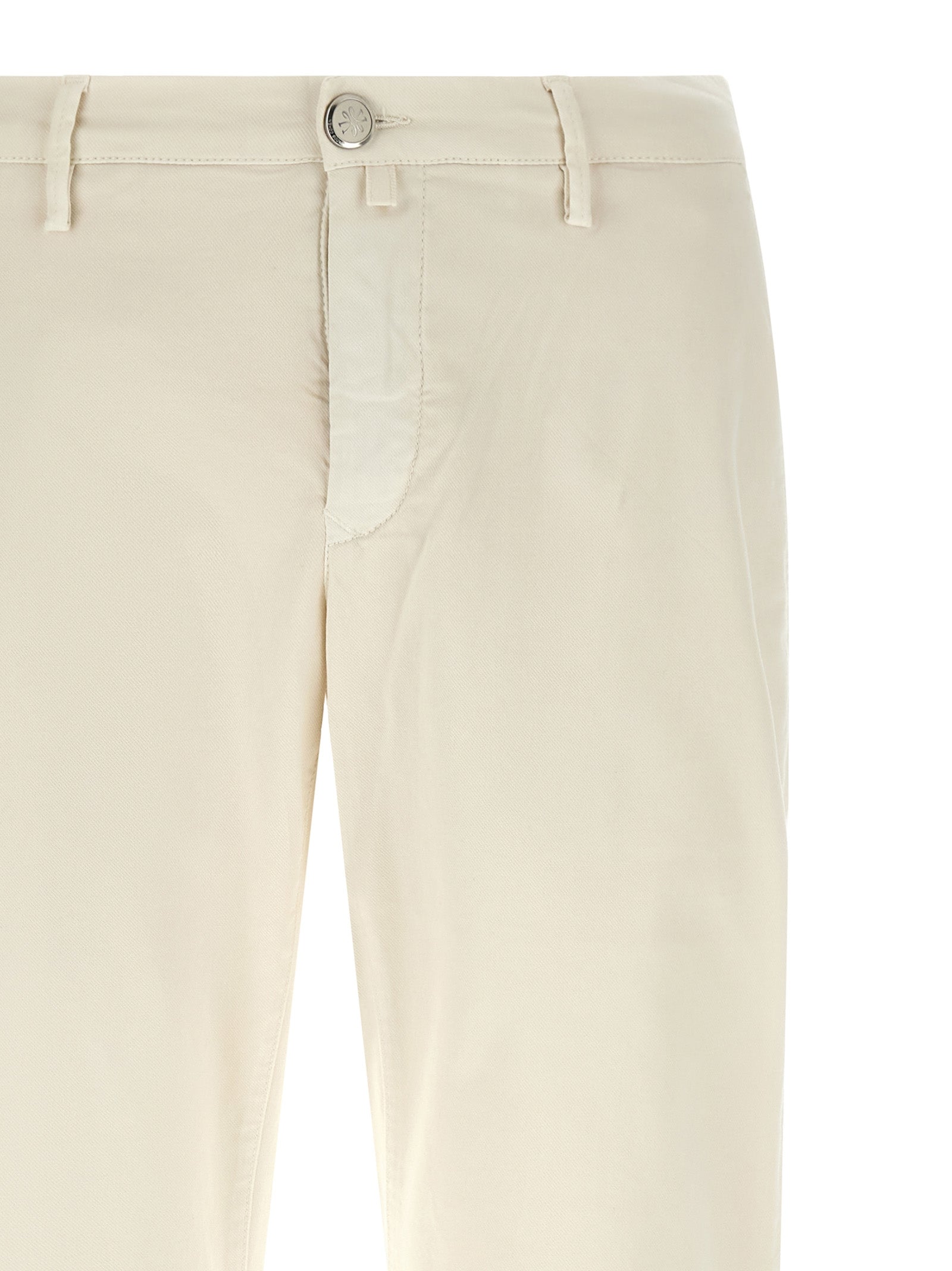 Bobby pants White Cotton Lyly Elastane