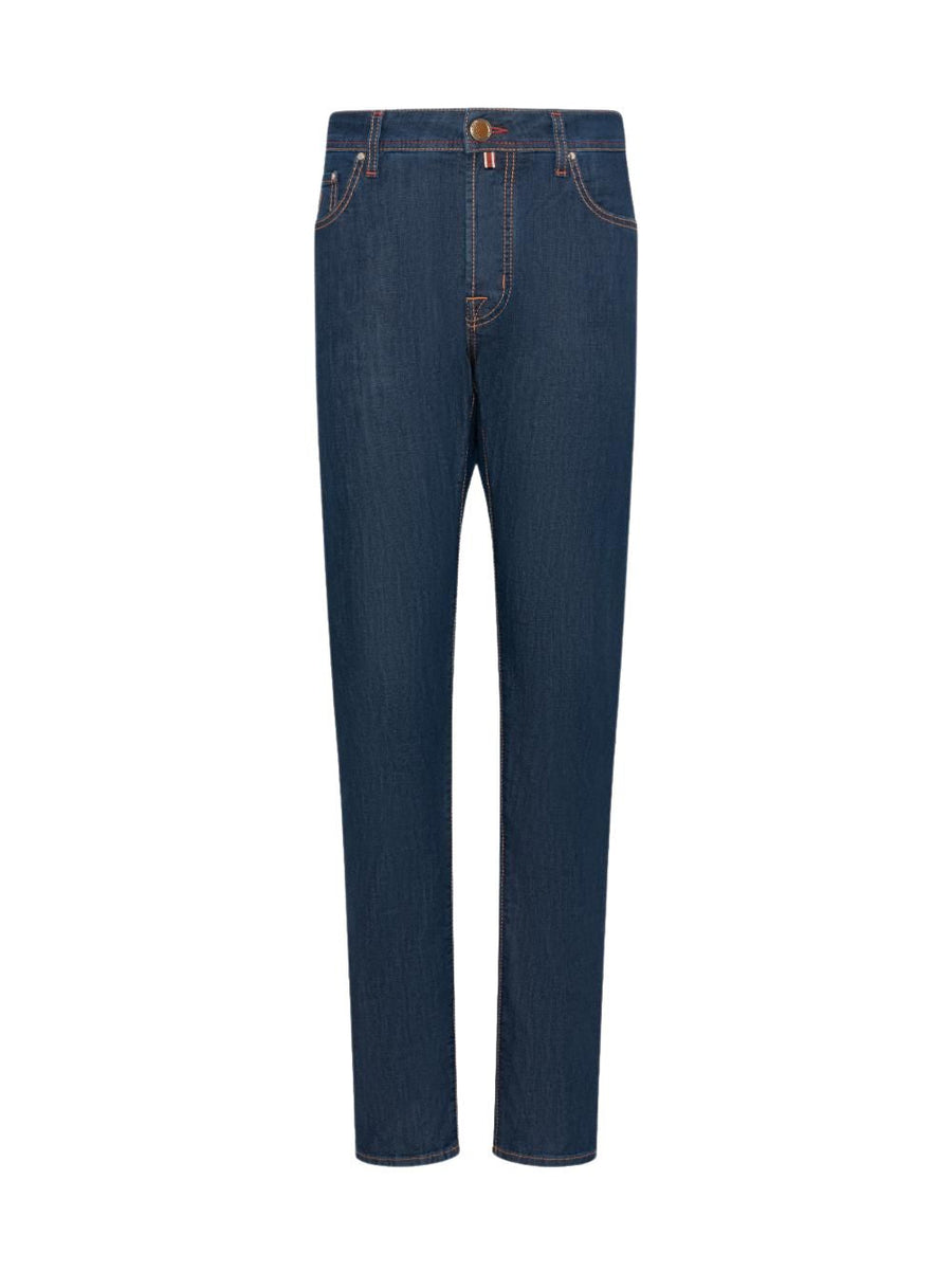 Jeans Blue Cotton