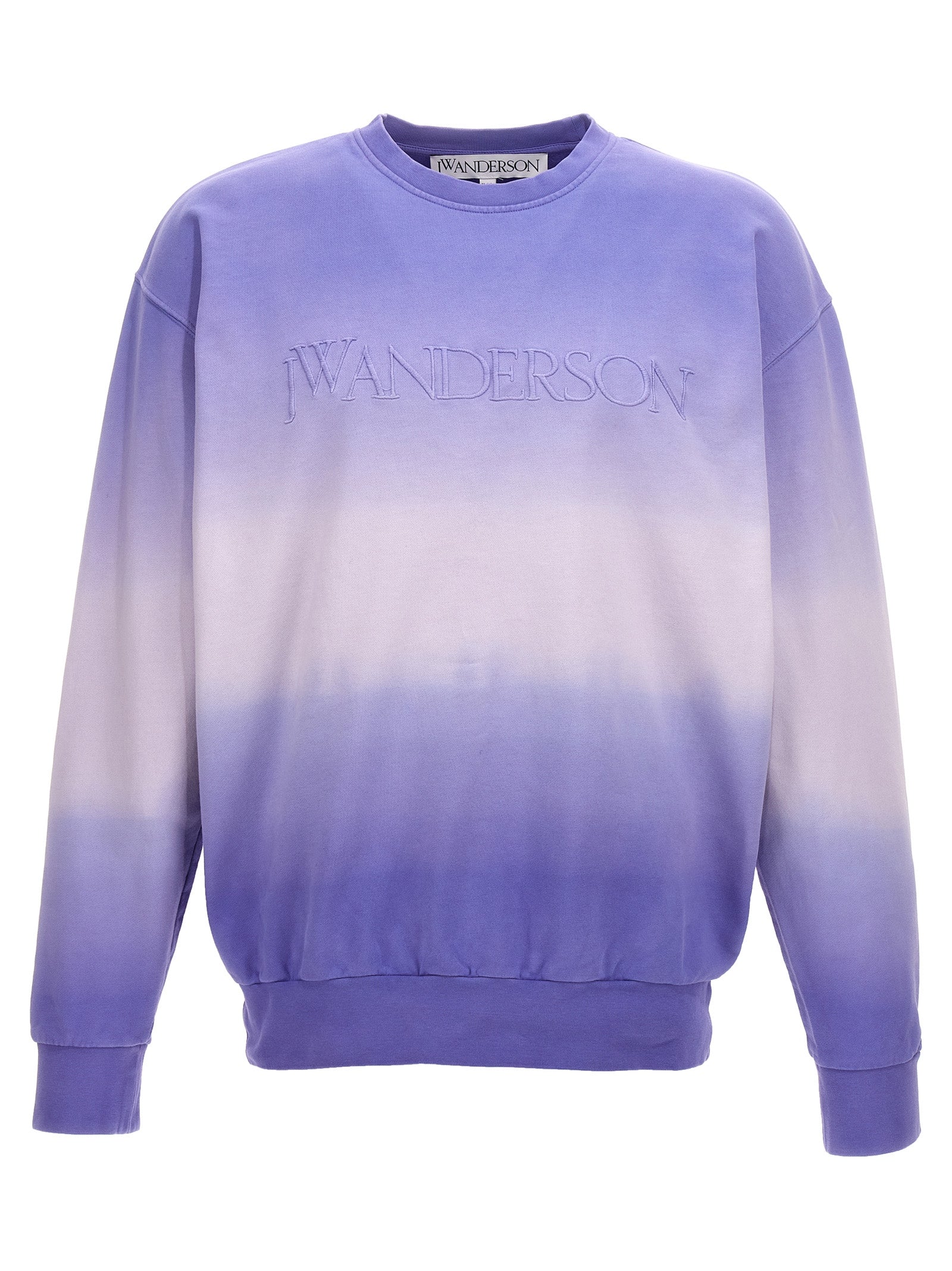 Gradient sweatshirt Purple Cotton