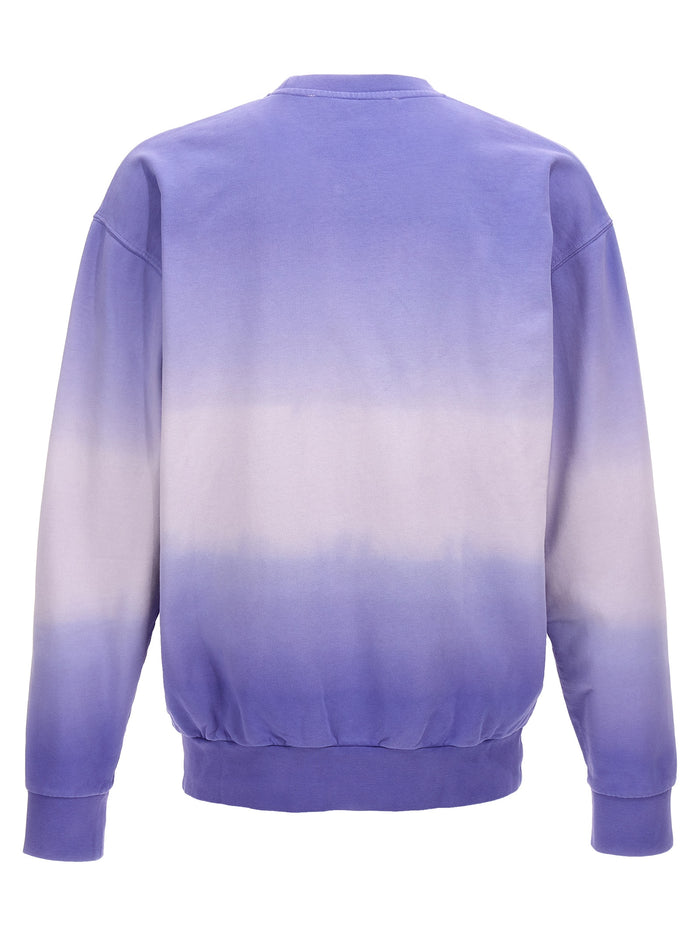 Gradient sweatshirt Purple Cotton