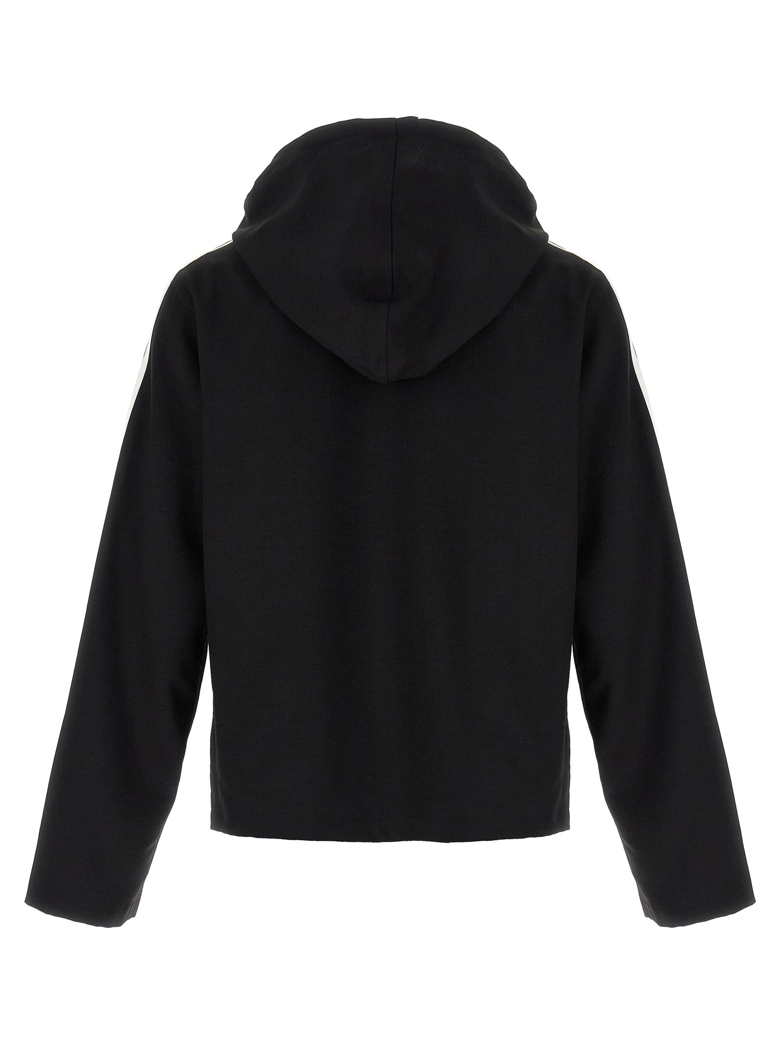 Y-3 3-Stripes hoodie White/black Polyester Sweatshirt