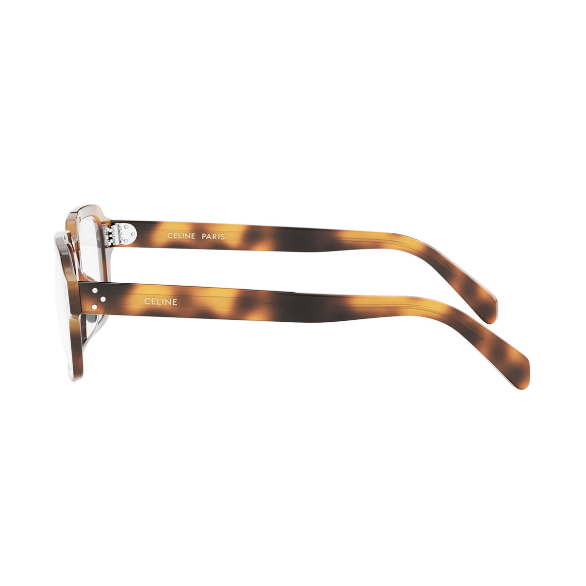 CL50144U Celine 3 Dots HD 053 Light Havana Marrone Acetate Occhiali Da Vista