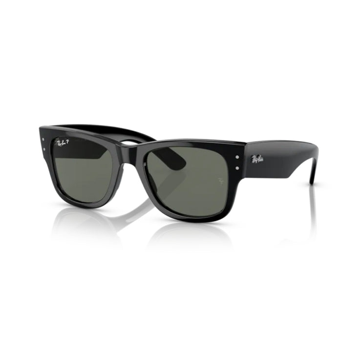 RB0840s Mega Wayfarer Nero Celluloid Occhiali Sole