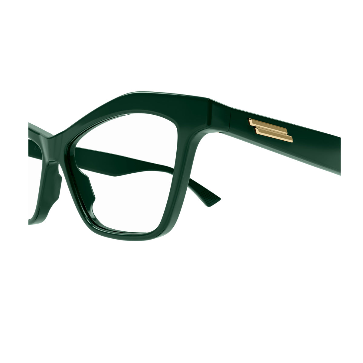 BV1096O LINE MINIMALIST 006 Green Transparent Verde Recycled Acetate Occhiali Da Vista