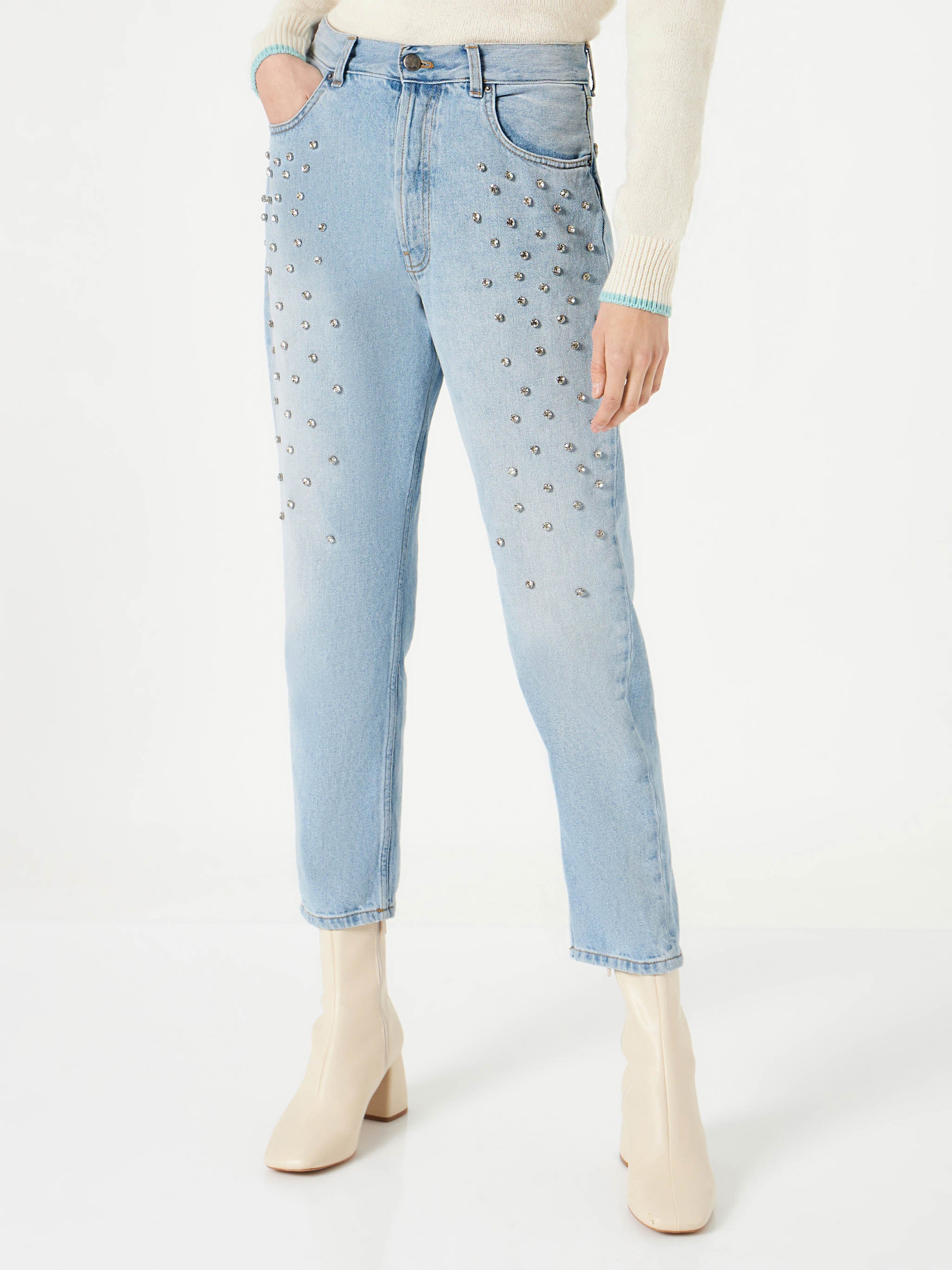 Belleville Jeans With Rhinestones Pant