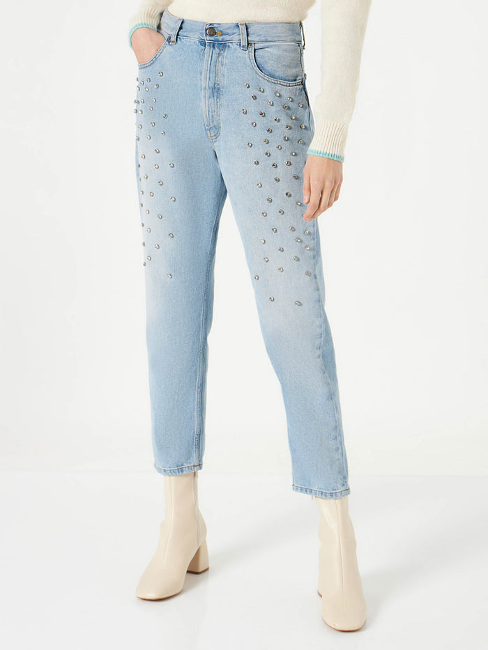 Belleville Jeans With Rhinestones Pant