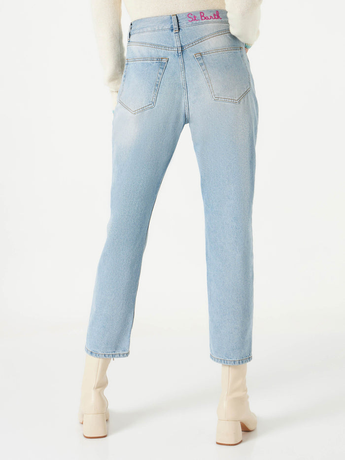 Belleville Jeans With Rhinestones Pant
