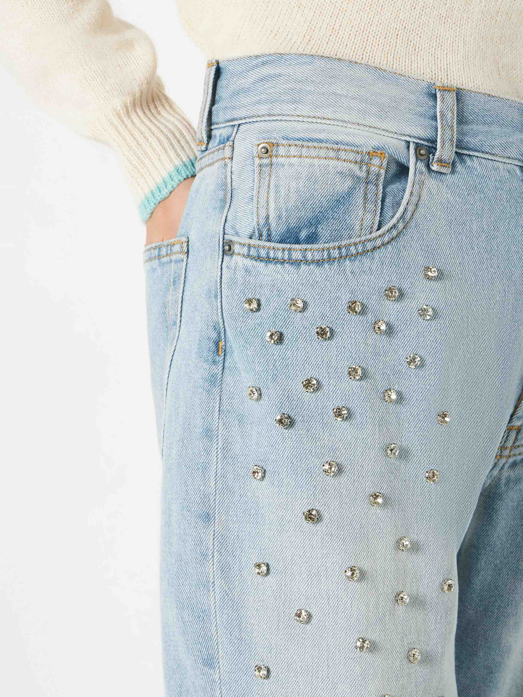 Belleville Jeans With Rhinestones Pant