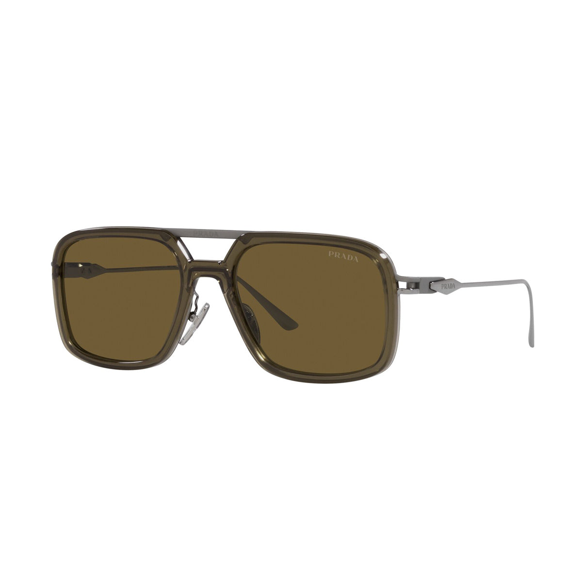 PR 57ZS Verde Metal Occhiali Sole