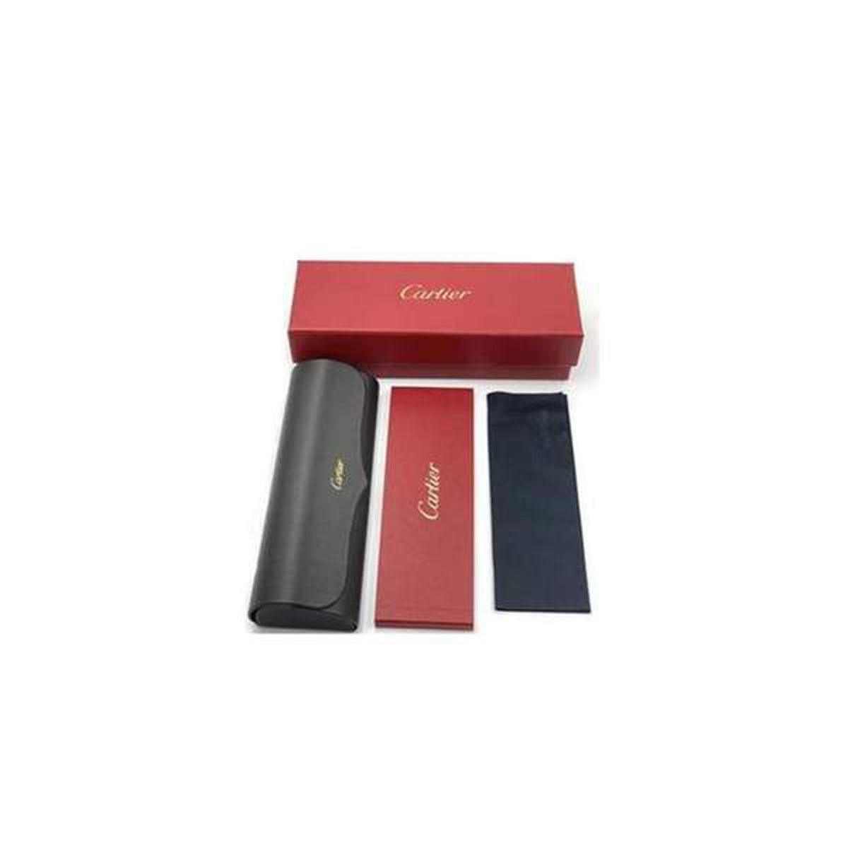 Cartier CT0467S Signature C De 001 Gold Grey Oro Metal Occhiali Da Sole