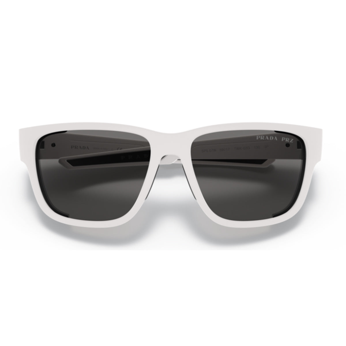 PS07WS Polarized Bianco Celluloid Occhiali Sole