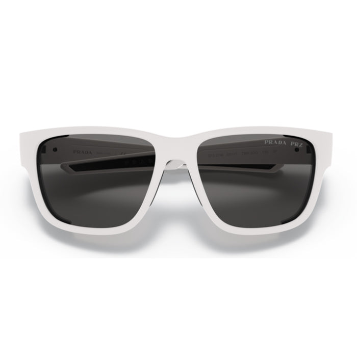 PS07WS Polarized Bianco Celluloid Occhiali Sole