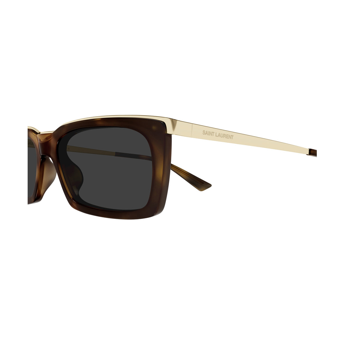 SL 766 Linea Logo 004 Havana Gold Grey Acetate Occhiali Da Sole