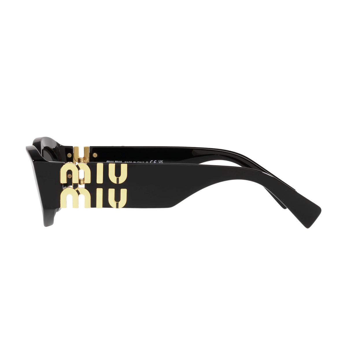 Miu 0MU 11WS Glimpse 1AB5S0 Nero Acetate Occhiali Da Sole