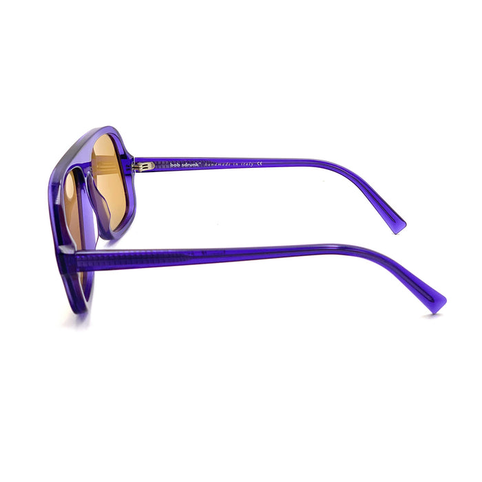 Lenny-S Viola Celluloid Occhiali Sole