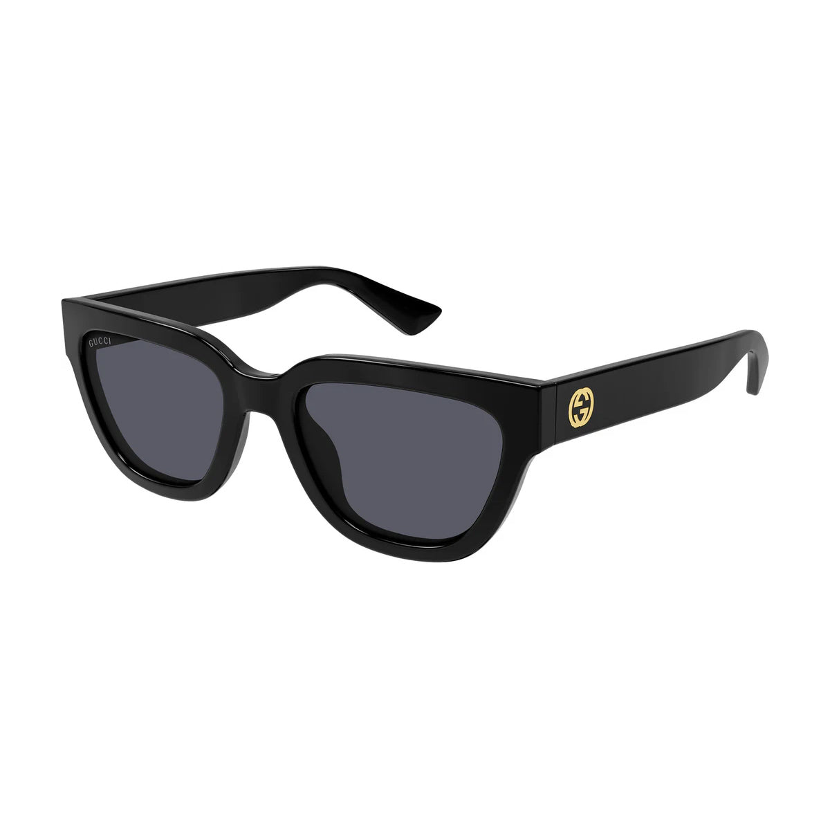 GG1578S LINEA GG LOGO 001 black grey Nero Injected Occhiali Sole