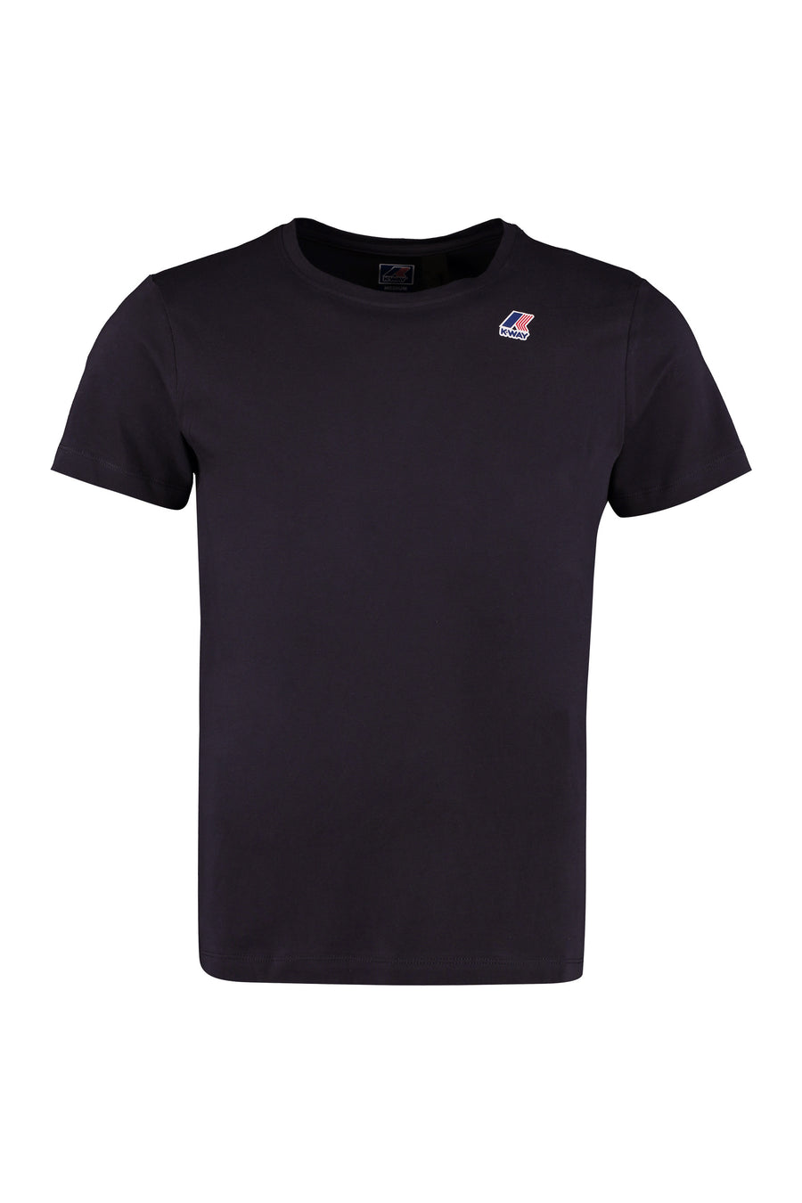 Logo Print Cotton T-Shirt Blue T-shirts