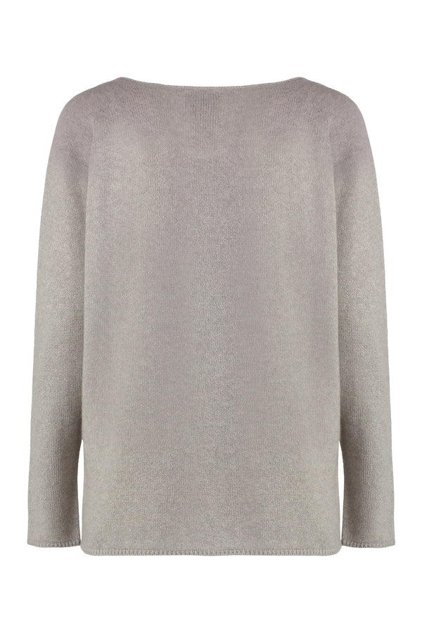 Pullover Cashmere Blend Beige Cotton