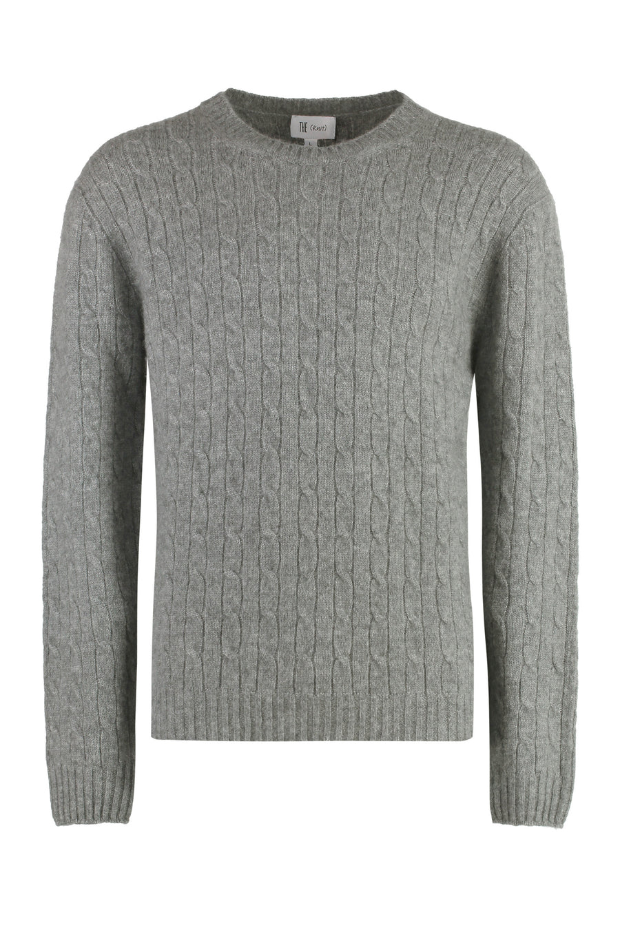 Cashmere Knit Sweater Grey Sweatshirts