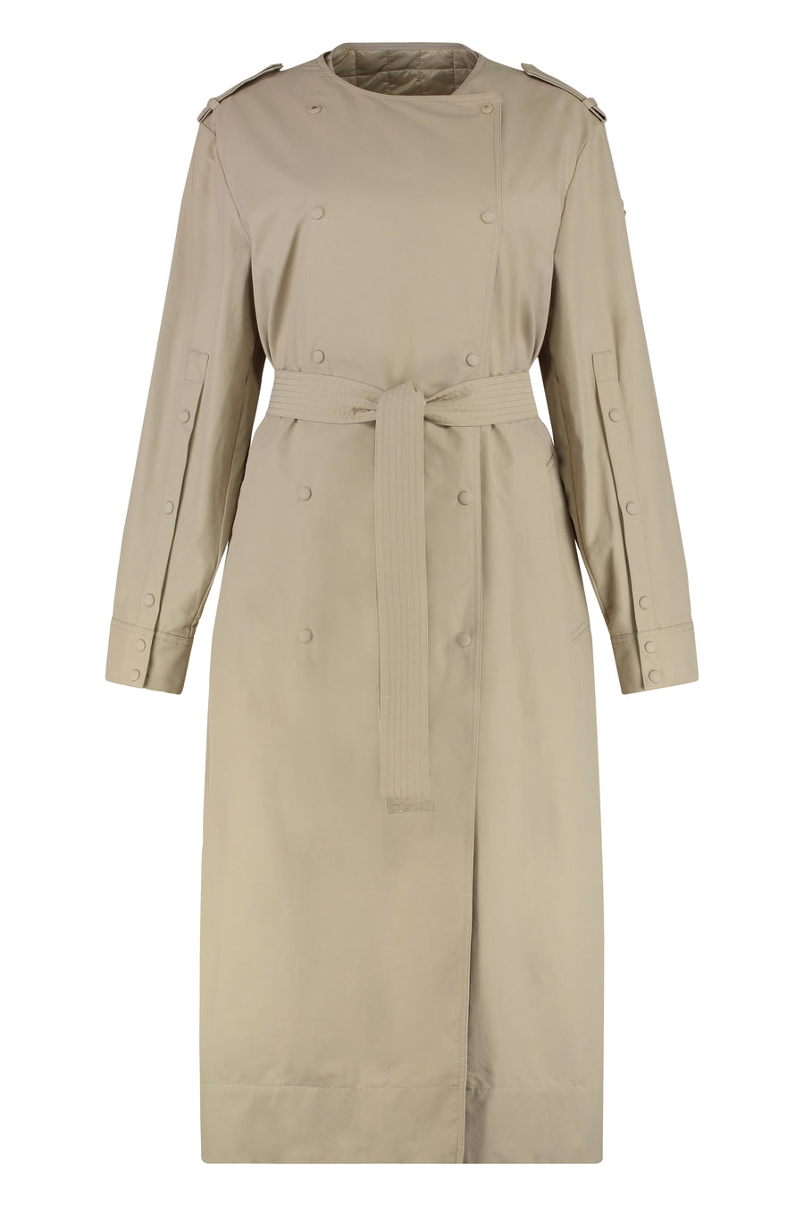 Gourdon Trench Coat Beige Shell: Cotton & Raincoats