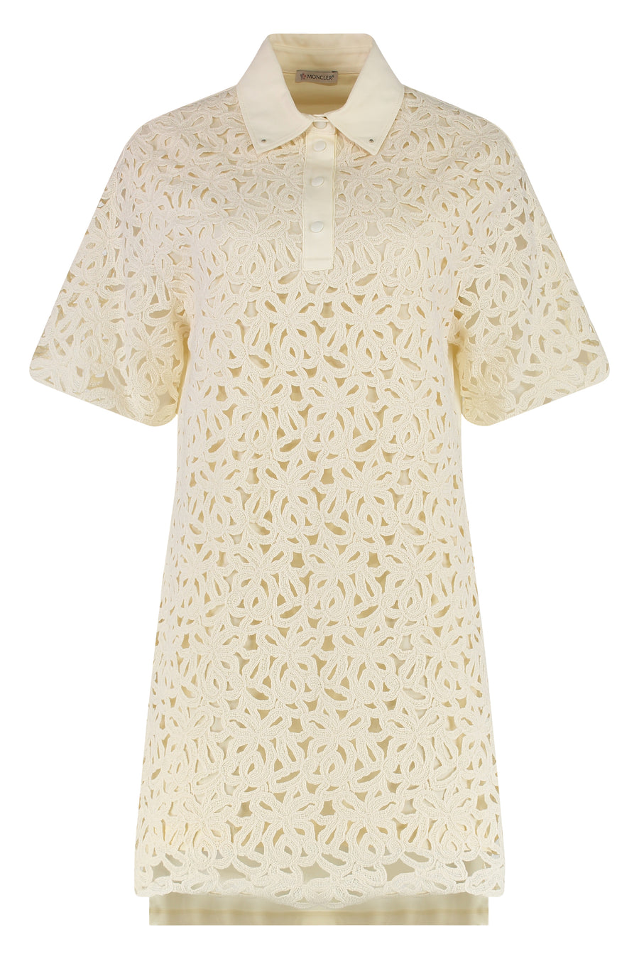 Ivory Cotton Mini Dress